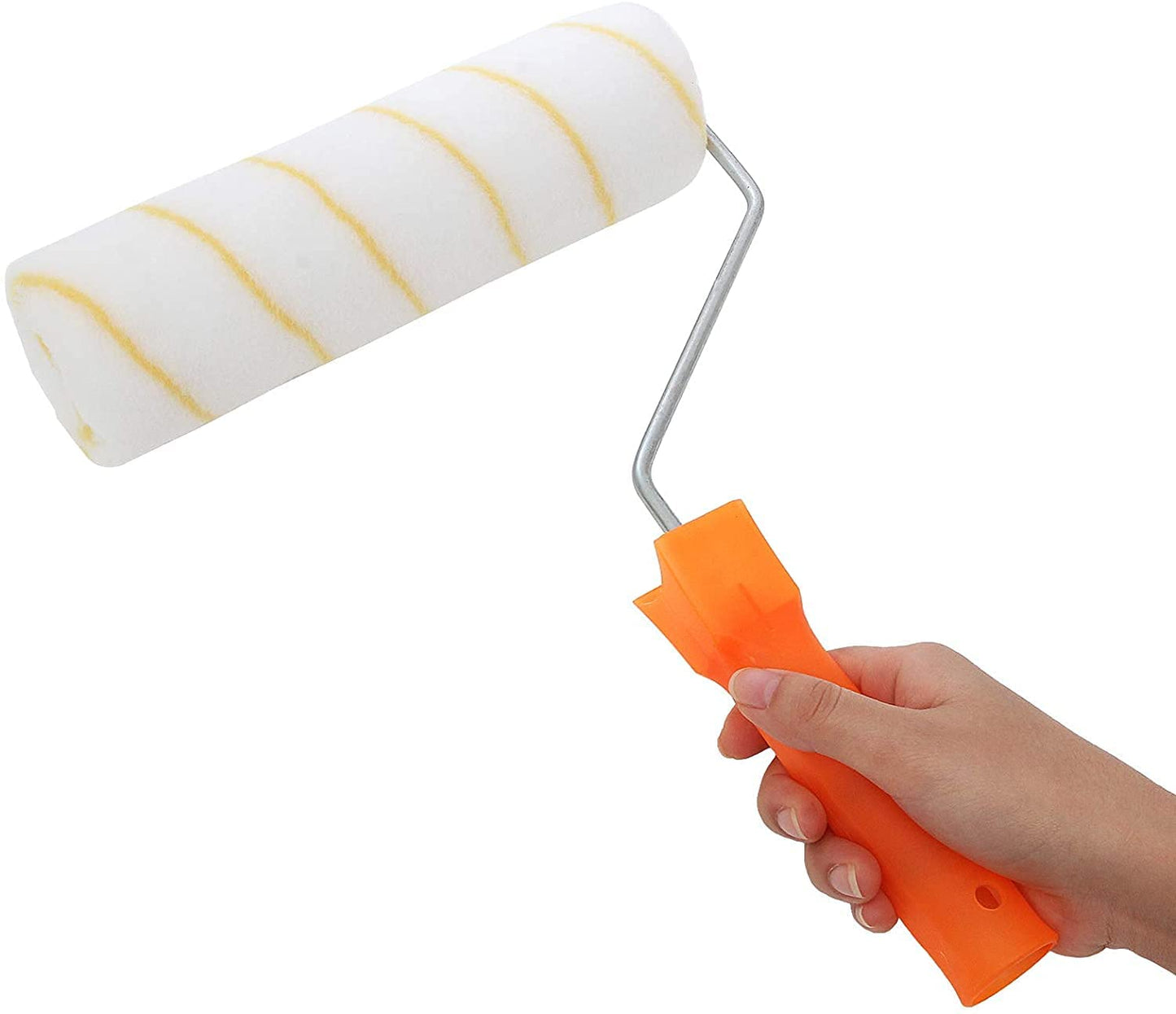 Tintora 9-Inch Stripe Texture Roller with Ergonomic Handle – Ideal for Smooth and Efficient Wall Painting Jobs