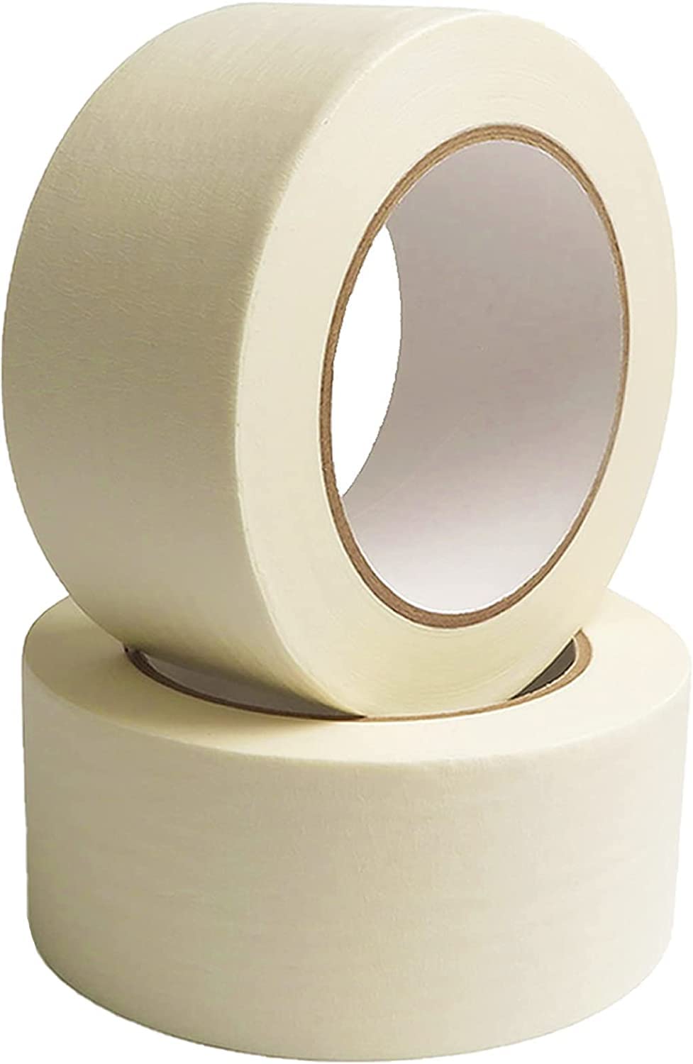 Averro Masking Tape – 20m Long, 48mm Wide, Pack of 2 Durable Rolls for Precision Use