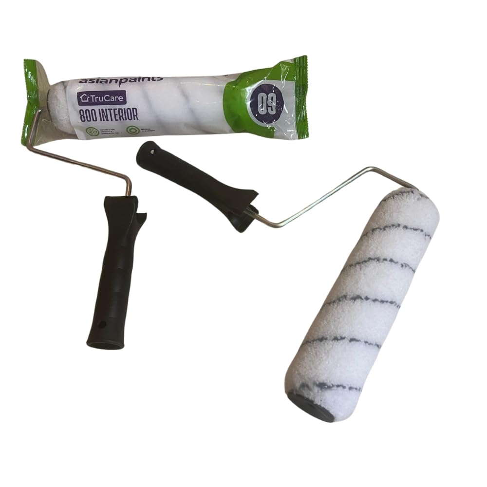 Aurelion Paints Trucare Roller 800 – 9-Inch Premium Quality Felt Paint Roller for Smooth Finishing