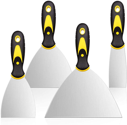 Craftvio Wall Putty Knife Set – Multi-Size Putty Scrapers for Drywall Finishing, Plaster Smoothing & Patching